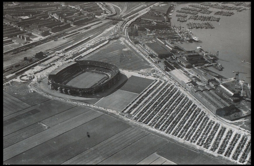De Kuip as a wartime structure
