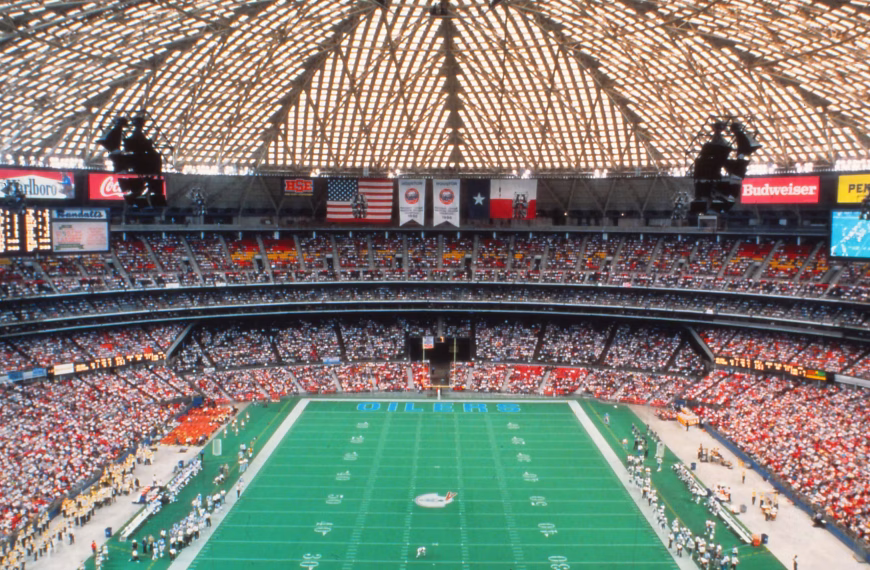 The Astrodome and football’s American experiment