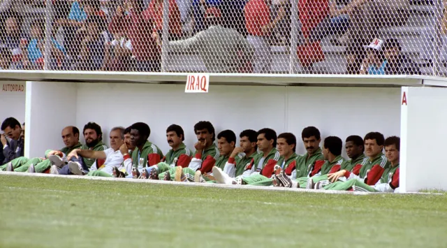 Iraq football during the Iran–Iraq war
